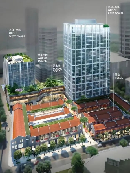 上海鴻壽坊企業(yè)天地：歷史與未來交響，普陀高端寫字樓新典范