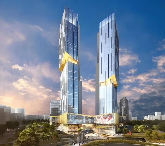 上海云際尚浦：雙塔地標(biāo)引領(lǐng)商務(wù)潮流，多元化辦公空間待您開啟